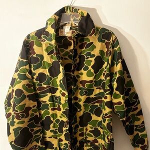 Saf-T-Back camo button up shirt